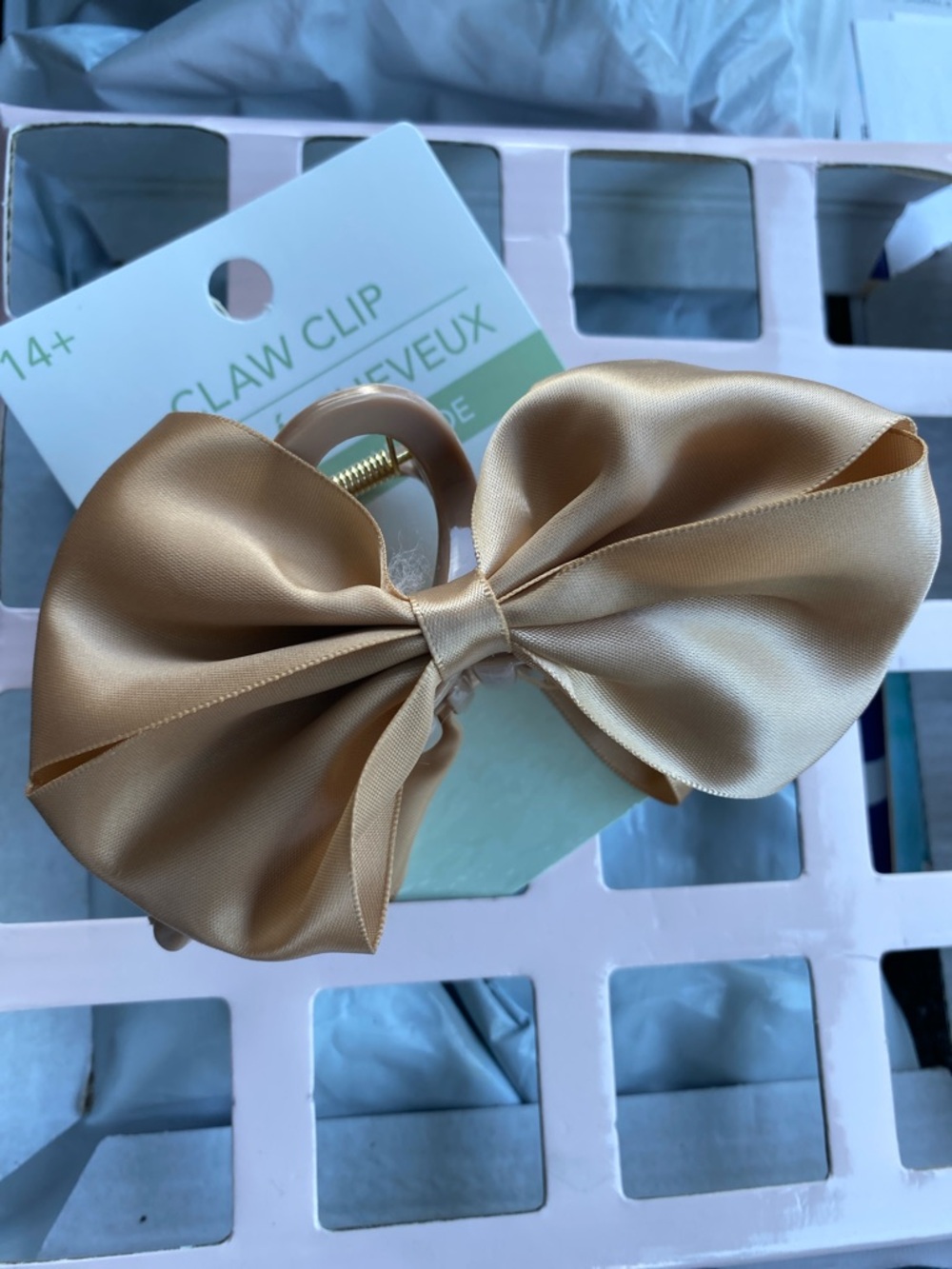 Bow Hair Claw Clip